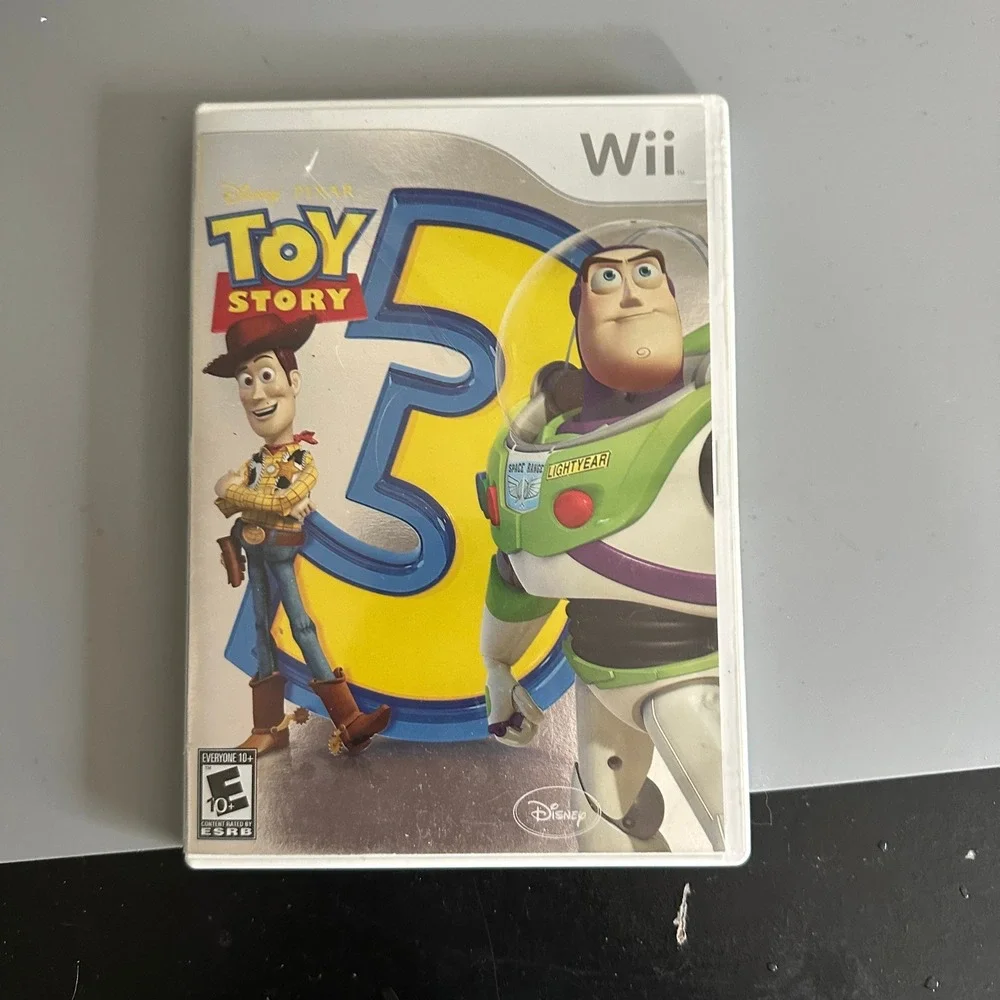 Toy Story 3 Nintendo Wii Video Game Disney Pixar Story & Toy Box Mode RVL P STSZ